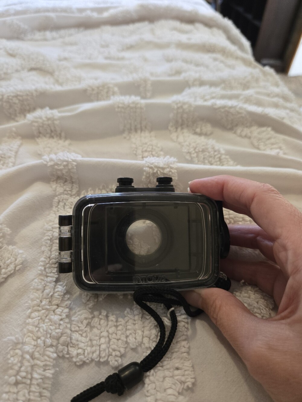 Black Replacement Case For Intova Duo Waterproof Action Camera - Picture 8 of 10